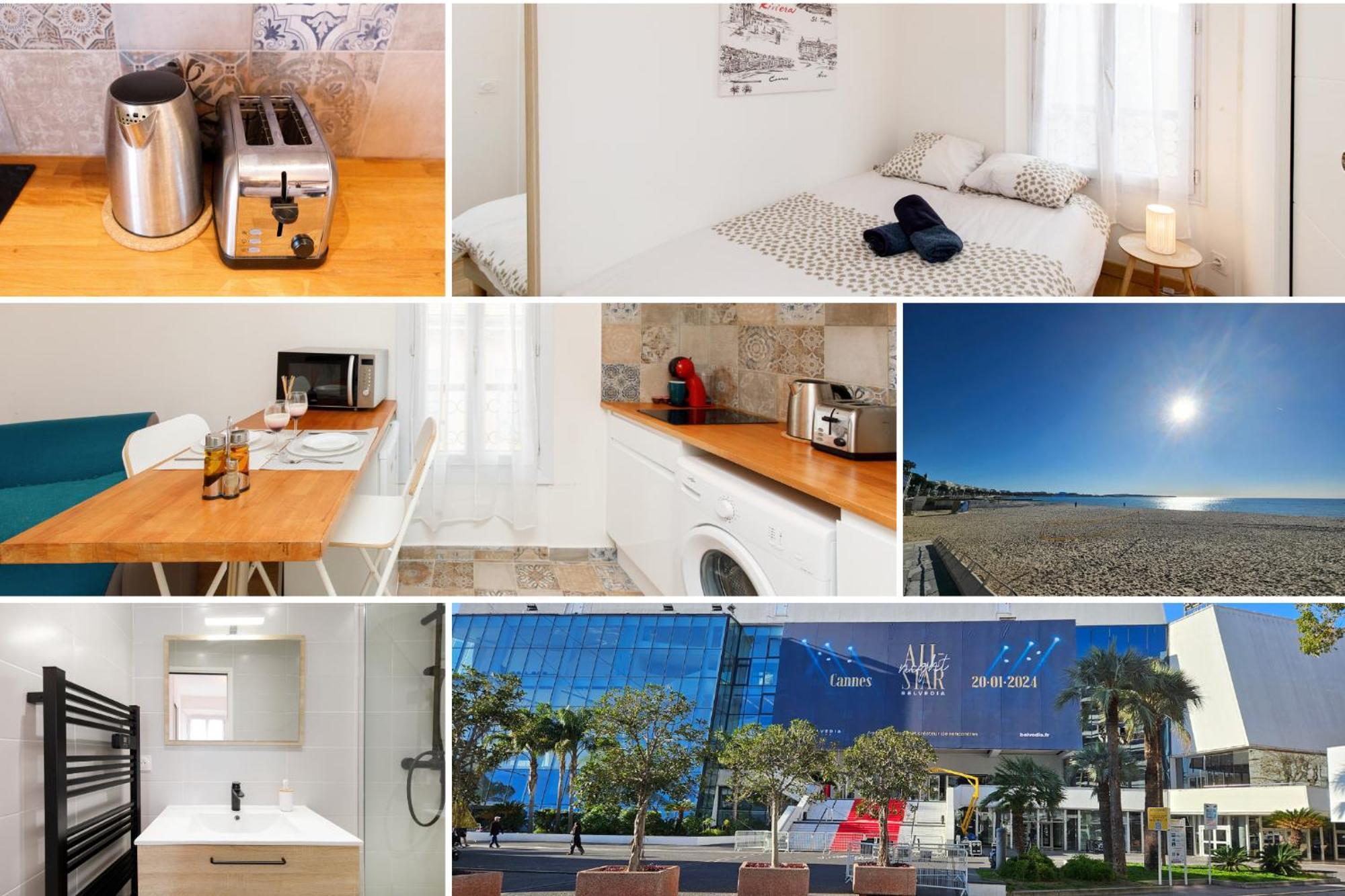 Sweet Azur - Host Provence Apartment Le Cannet Luaran gambar